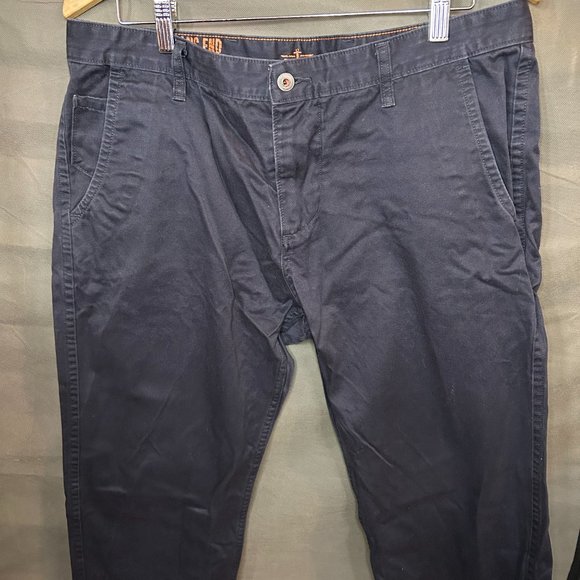 Black Denim Pants 36X32 Straight Leg - Picture 4 of 8